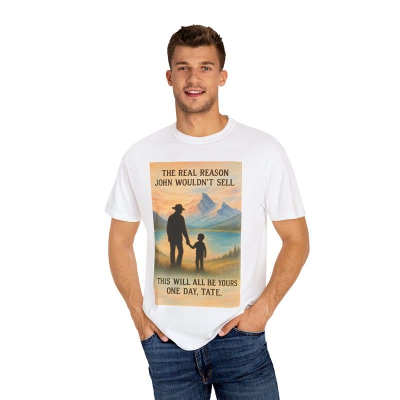 The World Calls Him John Dutton. Tate Calls Him Grandpa - John Dutton T-Shirt - Image 2
