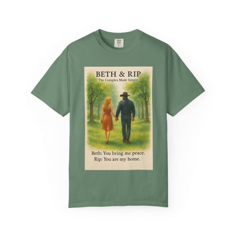 Beth and Rip T-Shirt – The Complex Made Simple - Image 25