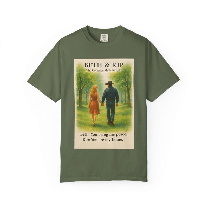 Beth and Rip T-Shirt – The Complex Made Simple - Image 19