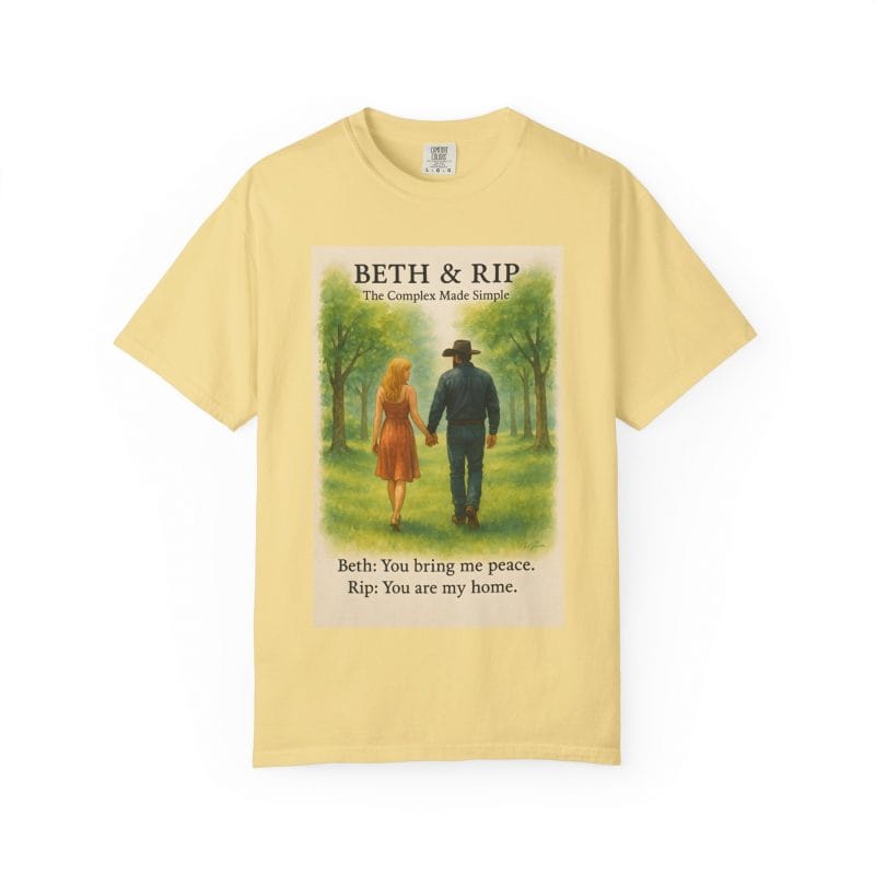 Beth and Rip T-Shirt – The Complex Made Simple - Image 16