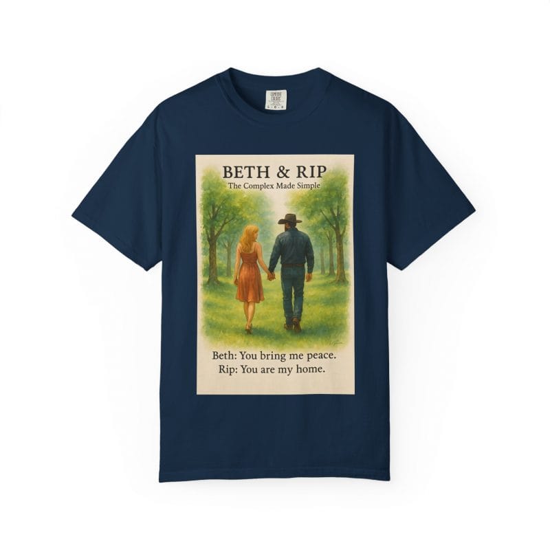 Beth and Rip T-Shirt – The Complex Made Simple - Image 31