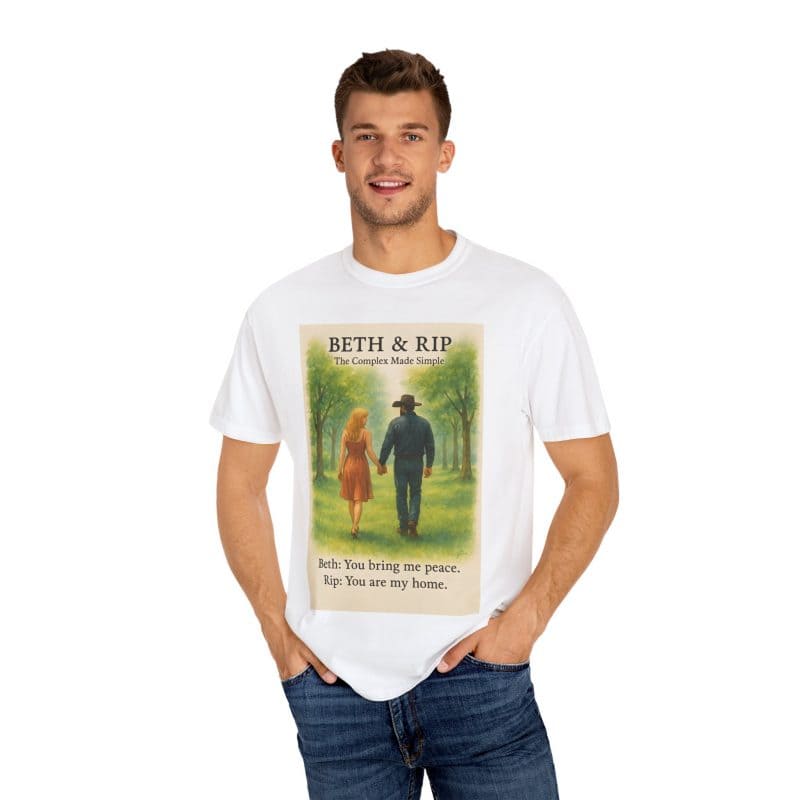 Beth and Rip T-Shirt – The Complex Made Simple - Image 2