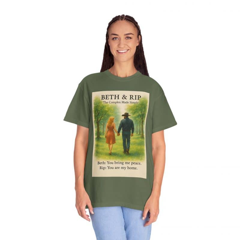 Beth and Rip T-Shirt – The Complex Made Simple - Image 21