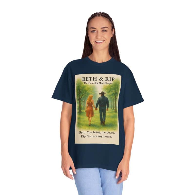 Beth and Rip T-Shirt – The Complex Made Simple - Image 33