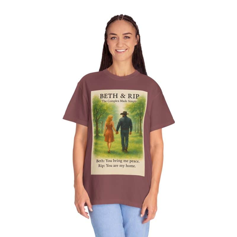 Beth and Rip T-Shirt – The Complex Made Simple - Image 12