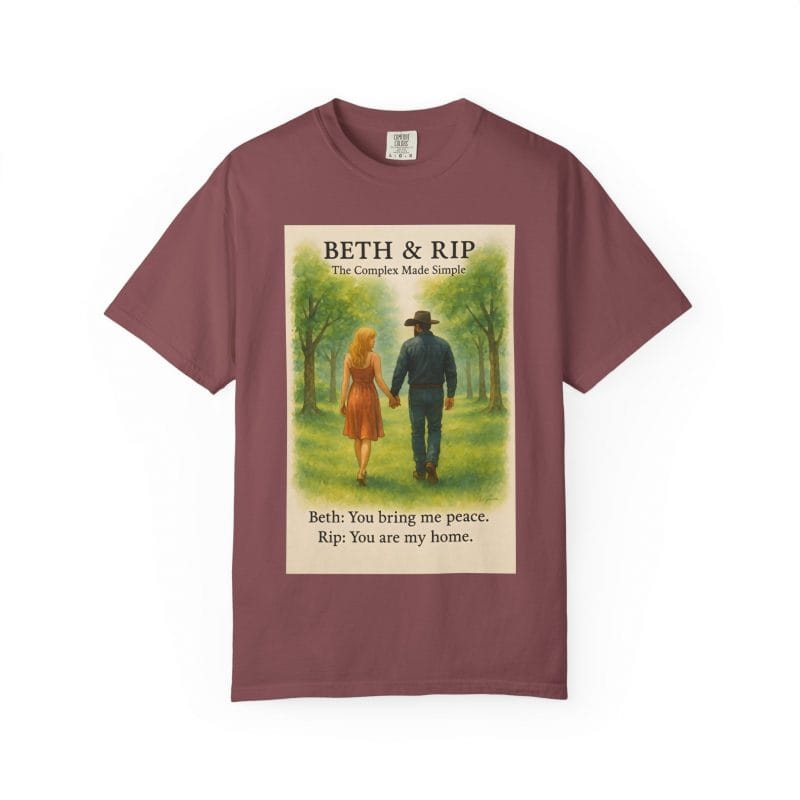 Beth and Rip T-Shirt – The Complex Made Simple - Image 10