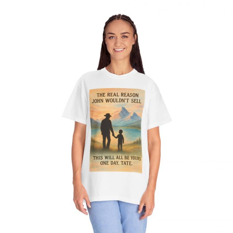 The World Calls Him John Dutton. Tate Calls Him Grandpa - John Dutton T-Shirt - Image 3