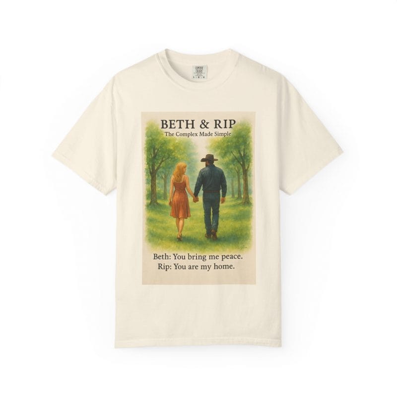 Beth and Rip T-Shirt – The Complex Made Simple - Image 13