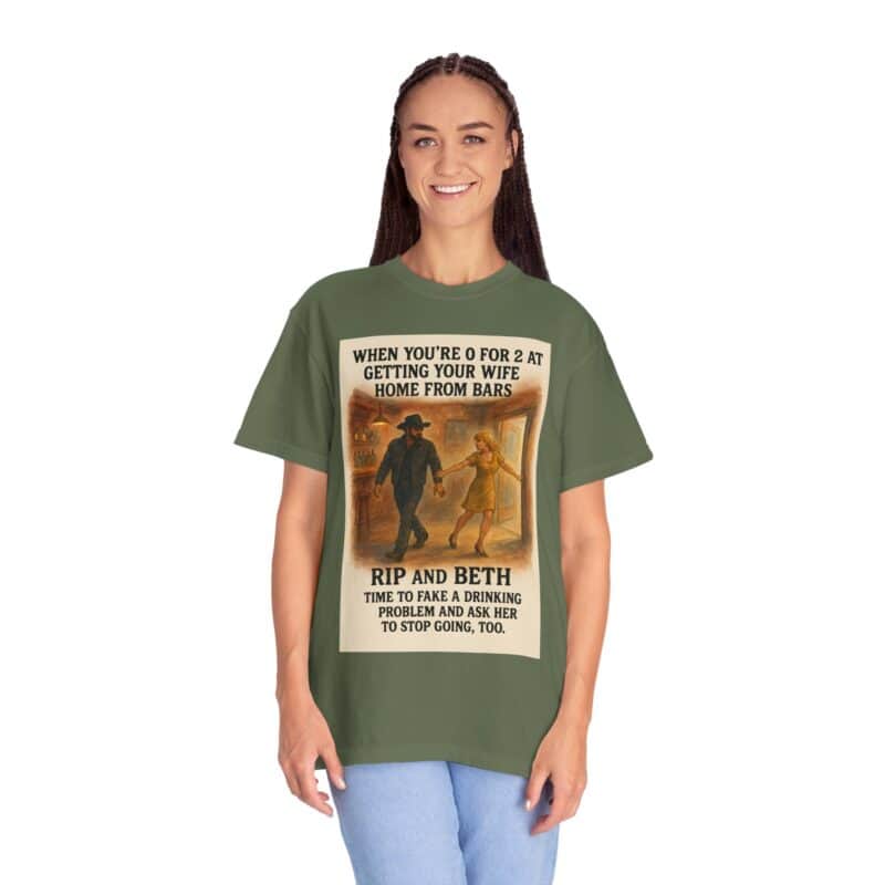 Rip and Beth Shirt – 0 for 2 at Getting Her Home from Bars - Image 27